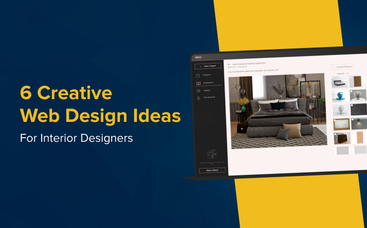 web design for interior designer