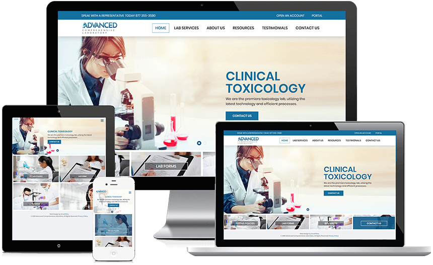 Advanced Comprehensive Laboratory Gets A Site Redesign!