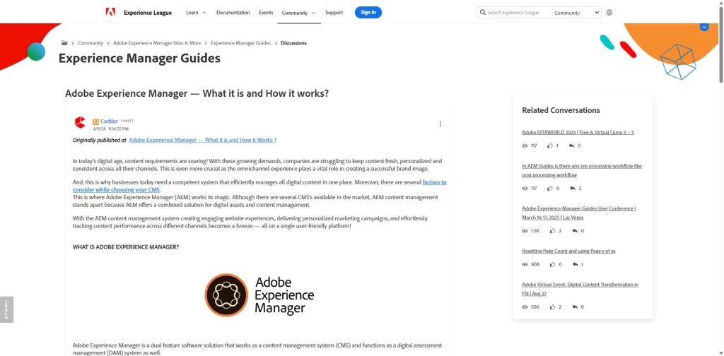 Adobe Experience Manager (AEM)