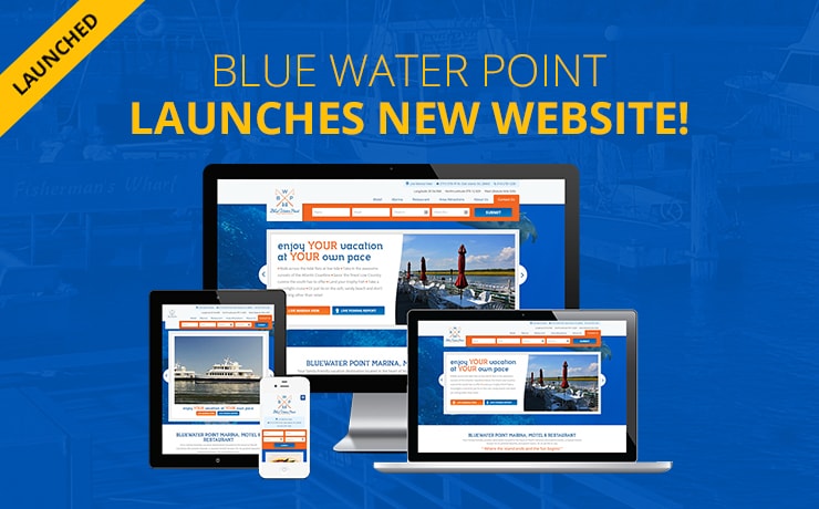 'Blue Water Point' Motel, Marina, & Resort Sets Sail with Fresh Website Design!