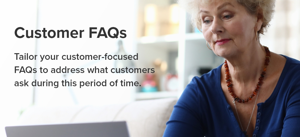 customer FAQs