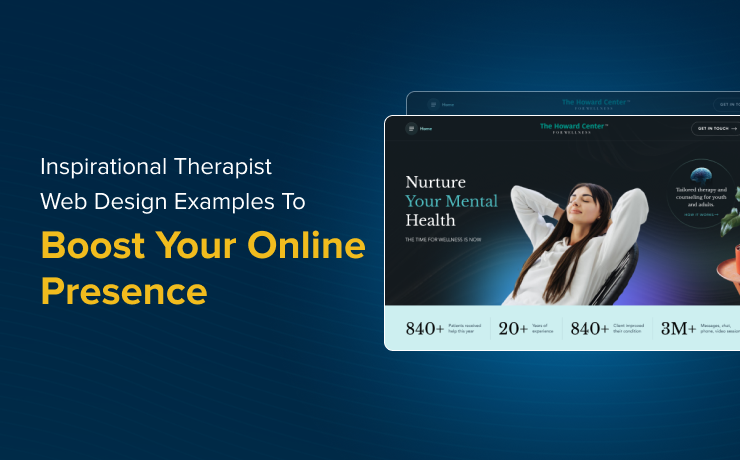 therapist web design