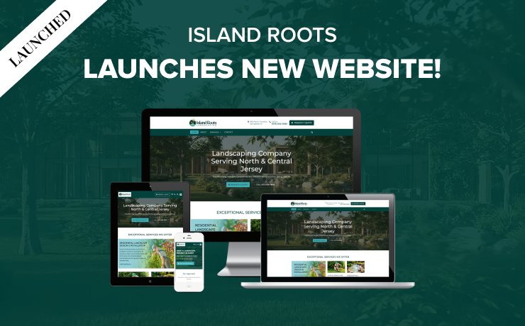 Island Roots Landscaping Launches New Landscaping Website Design with SmartSites