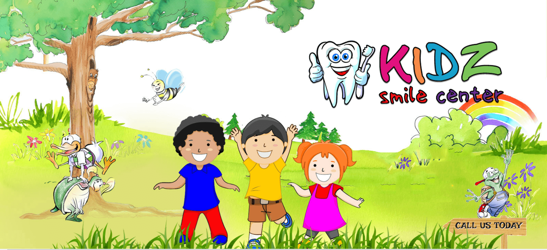 website for pediatric dental clinic example