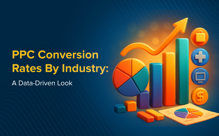 PPC conversion rates by industry