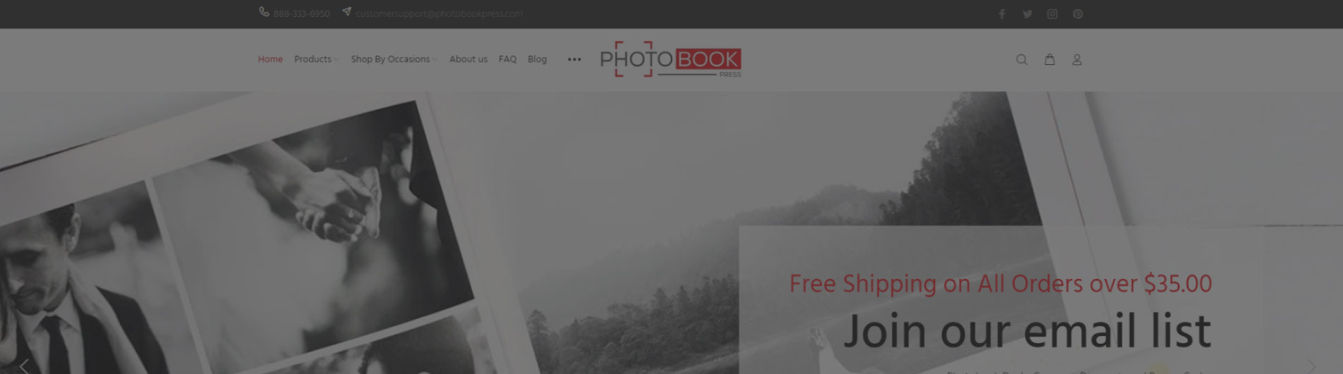 Photobook Press Responsive Banner