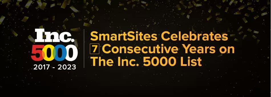 SmartSites Ranks On The Inc. 5000 List For The Seventh Consecutive Year
