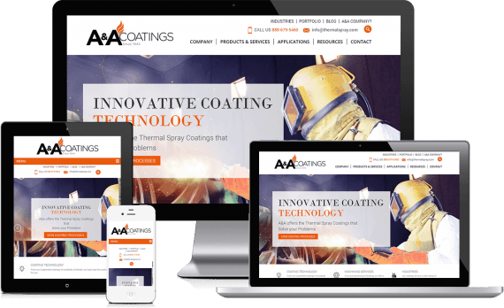 A&A Thermal Spray Organic SEO National