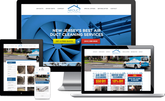 AirDuctBrothers Web Design Home Services