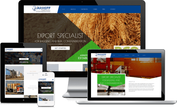 Arreff Teriminals Web Design Industrial & Commercial