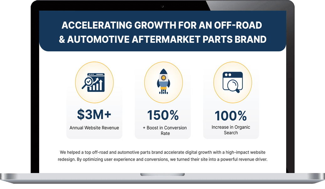 Automotive Parts Store Case Retail Showcase