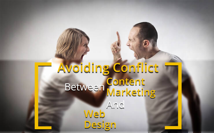 Avoiding Conflict Between Content Marketing And Web Design