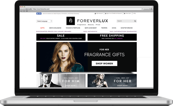 ForeverLux PPC Marketing Retail