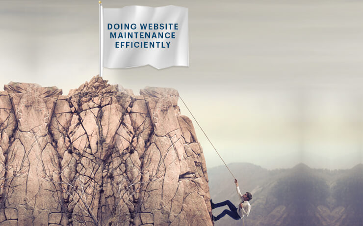 biggest challenge of website maintenance