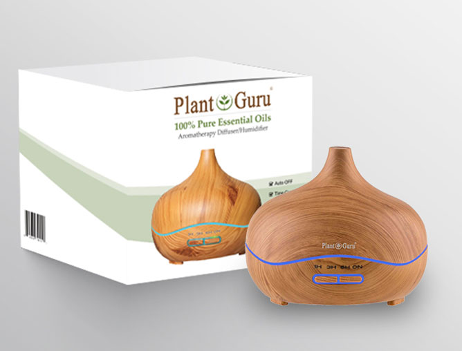 Branding print box packaging design for ThePlantGuru