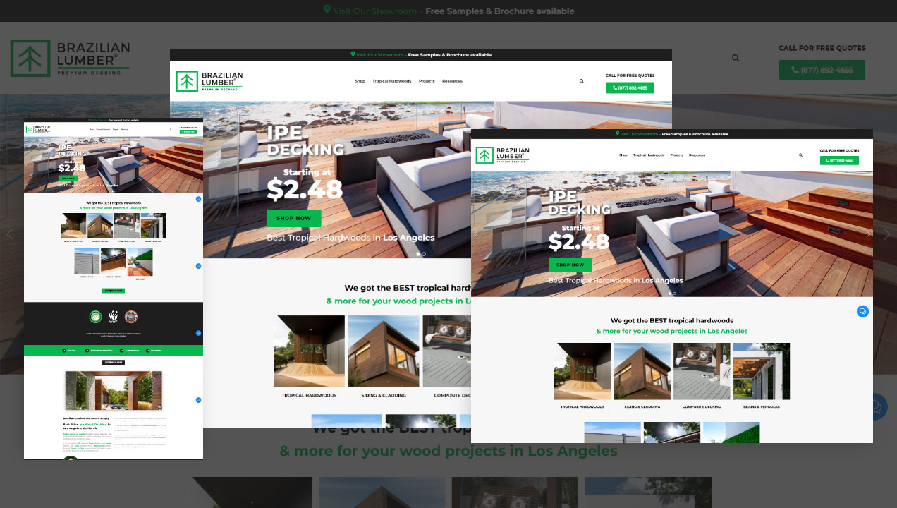 Brazilian Lumber Premium Decking