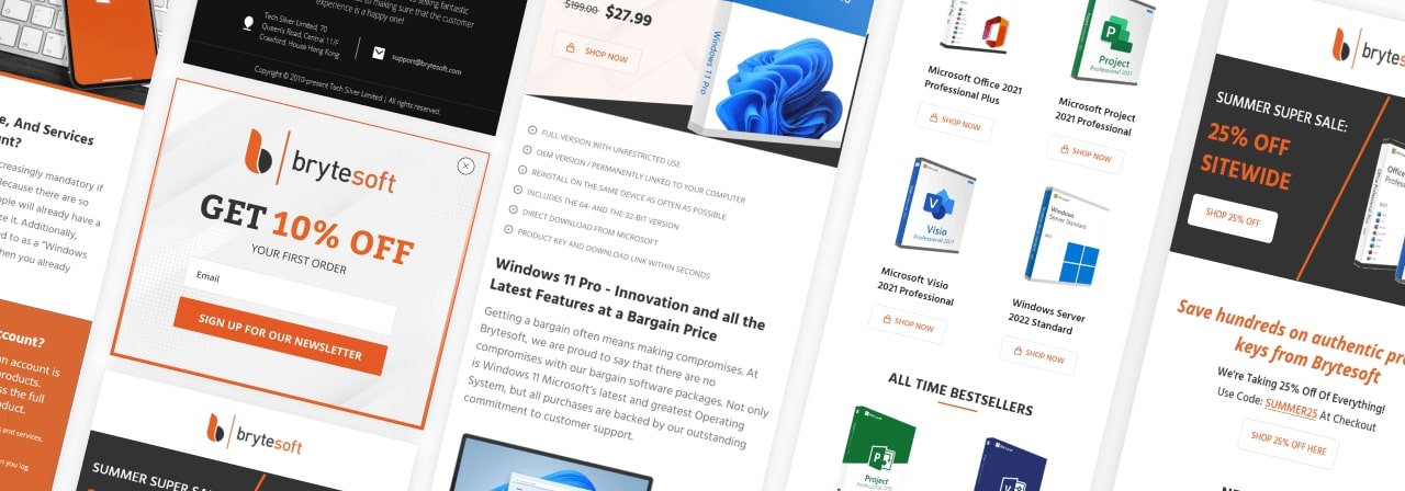 Brytesoft Collage
