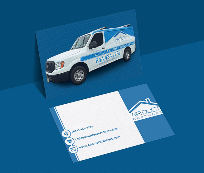 Business Cards & Stationary For Air Duct