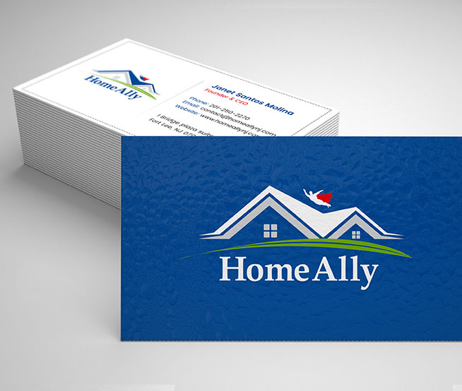 Business Cards & Stationary For Homeally