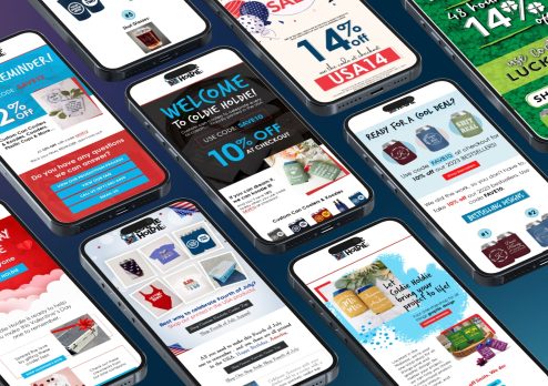 Coldie Holdie Email & SMS Marketing Retail