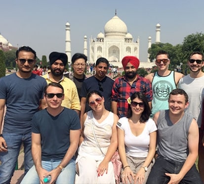 Company Tour to Taj Mahal