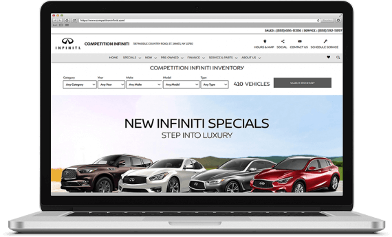 Competition Infiniti PPC Marketing Automotive