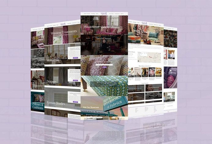 Rockville Interiors Custom Interior Design Website