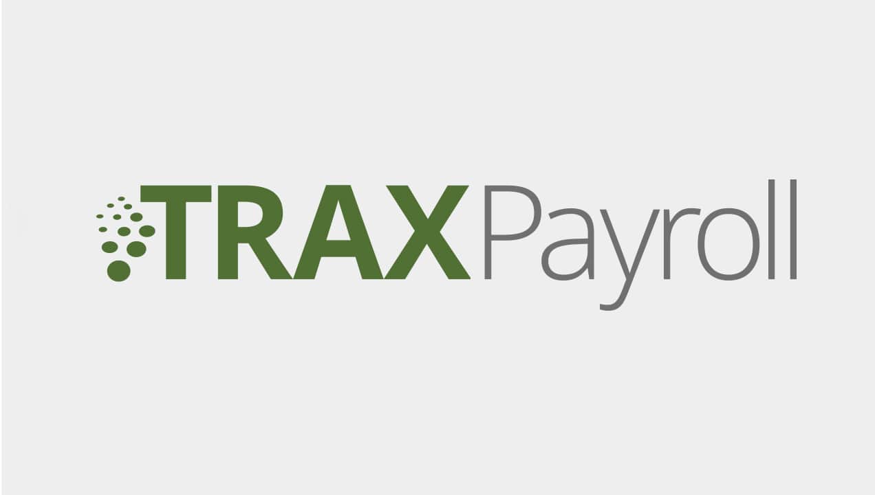 TRAXPayroll logo design