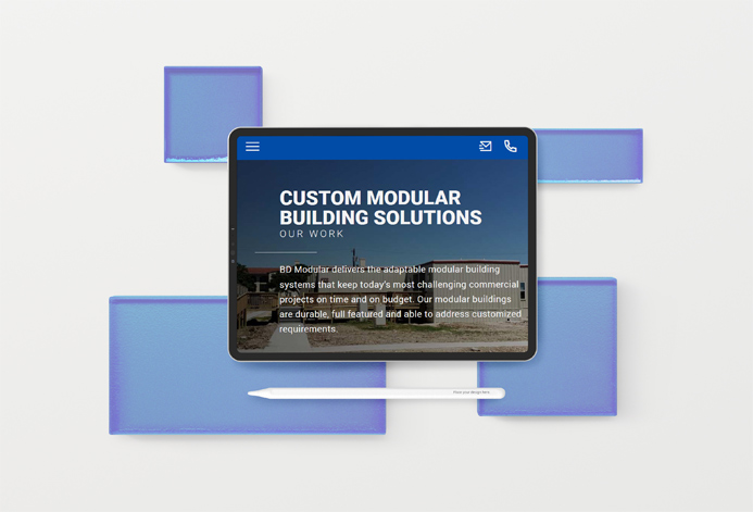 BD Modular & Leasing Custom Custom Modular Building Website