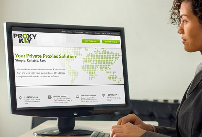 Proxy Key Custom Private Proxy Ecommerce Website
