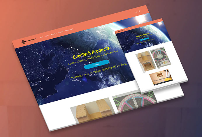 EverTech Custom Technology Ecommerce Website