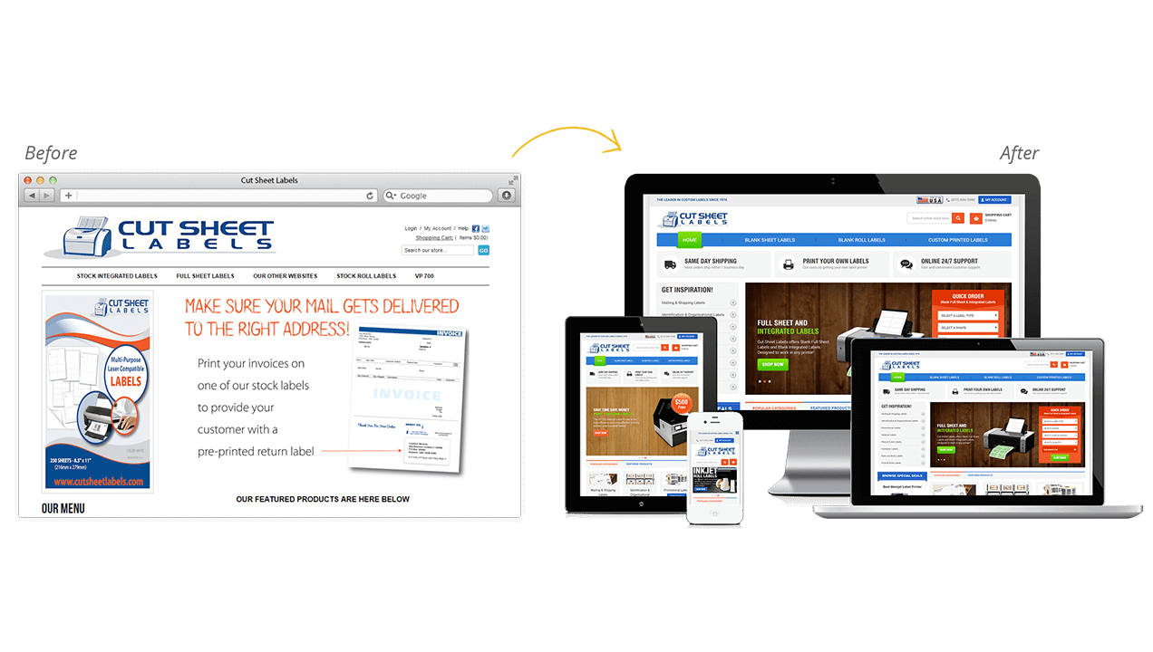 Cut Sheet Labels, Custom Labels Marketing SEO & PPC Ads