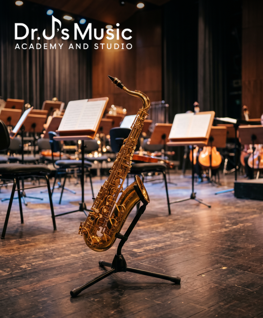 Dr. J's Music Studio and Academy website design case study