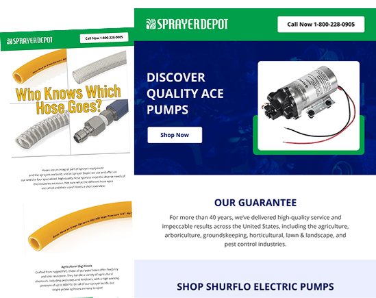 Sprayer Depot, EMM Case Study