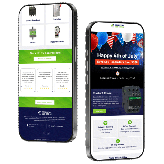 Essential Electric Supply, Retail