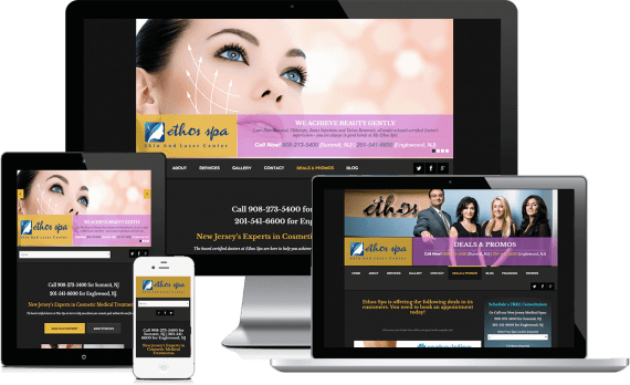 Ethos Spa Skin and Laser PPC Marketing Paid Search