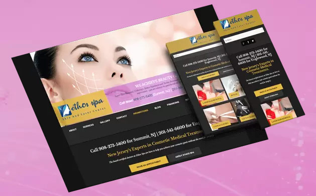Ethos Spa Skin and Laser PPC SEO