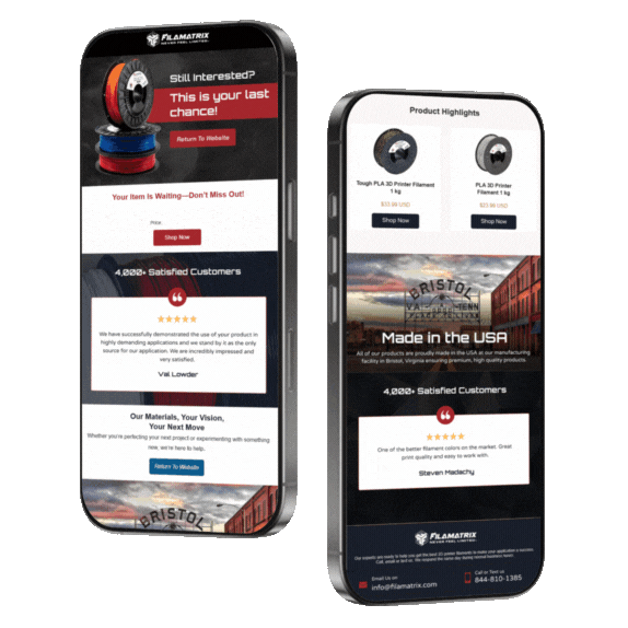 Filamatrix, Retail case study