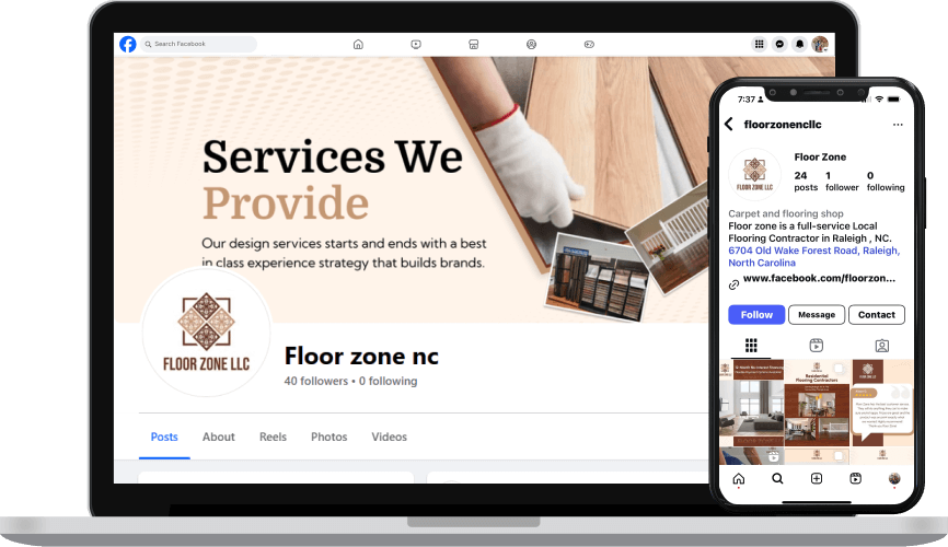 Floor Zone. Home Services Case Study