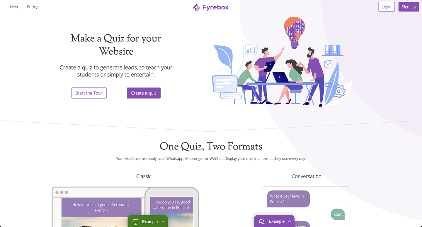 Fyrebox Quizzes