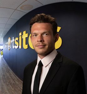 Garrett Rastigue, Account Manager at SmartSites