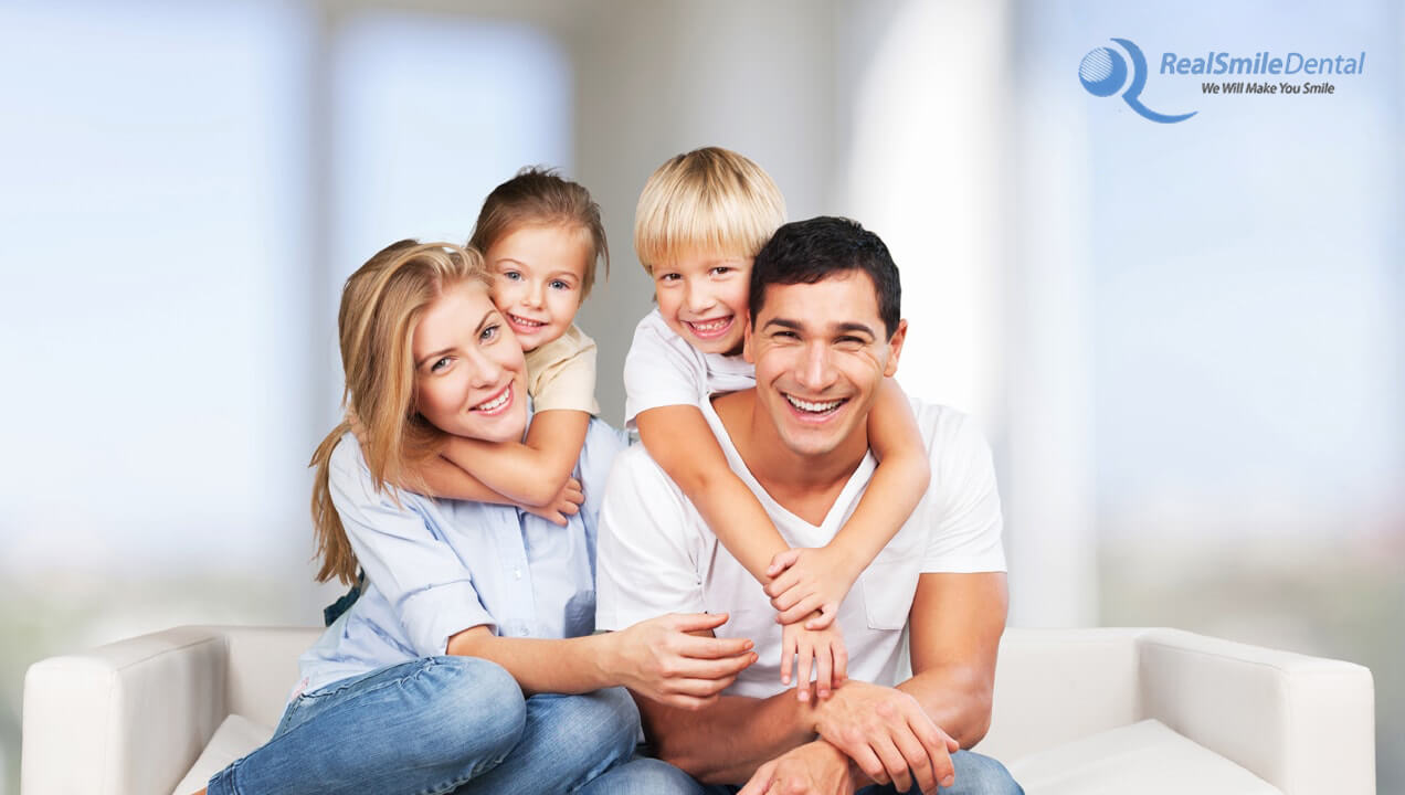 Real Smile Dental family photo