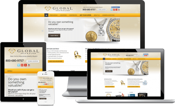 Global Gold and Silver PPC Marketing Retail