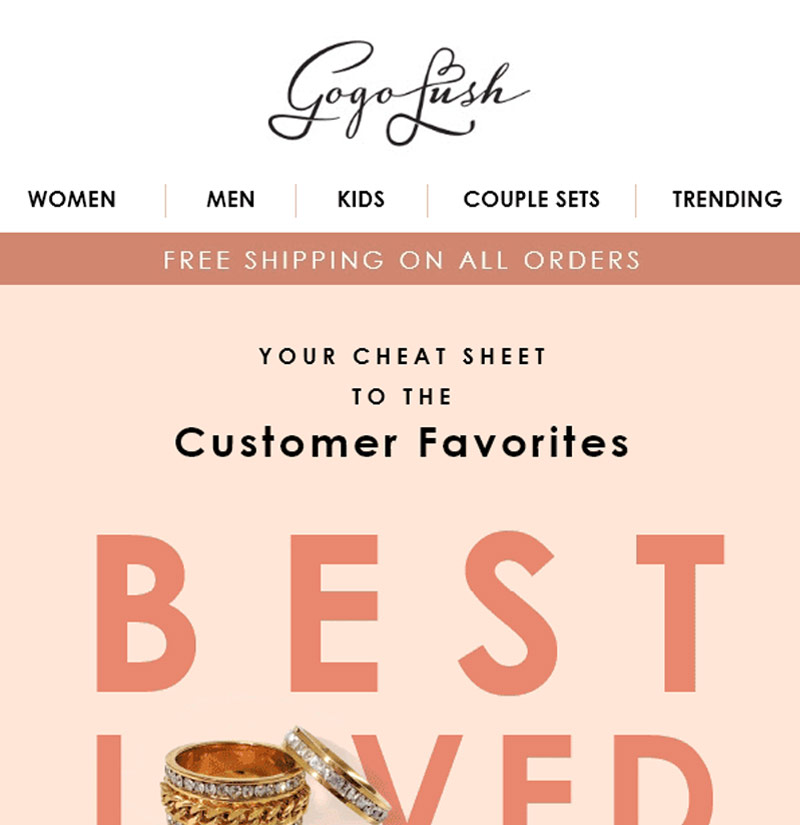 Gogo Lush Jewelry & Accessories Campaign
