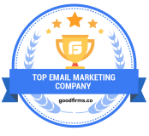 Ranked Top 3 Email Marketing Company by Goodfirms