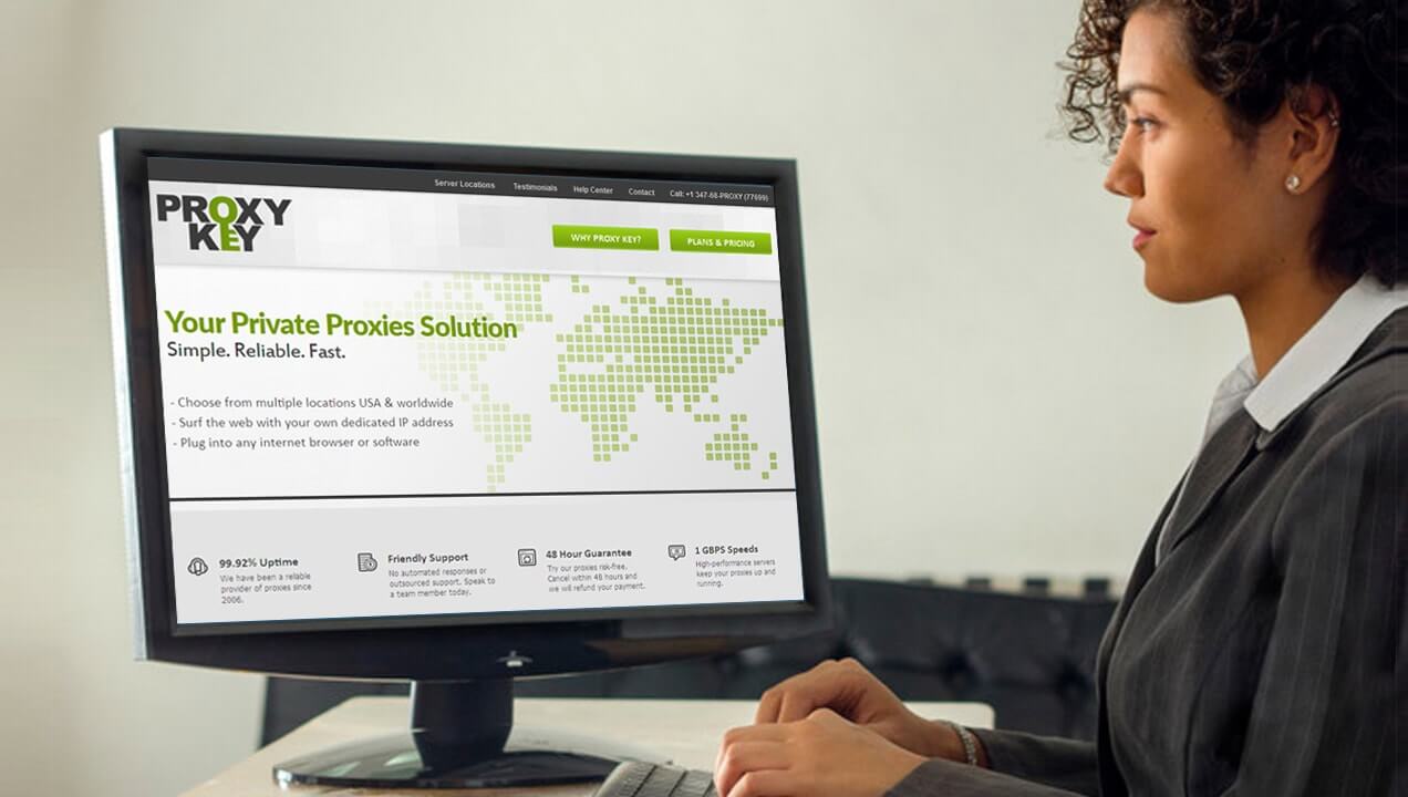 Proxy Key graphics on desktop