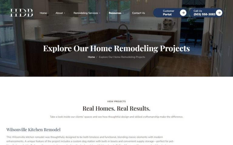 Hammond Design Build: Project portfolio