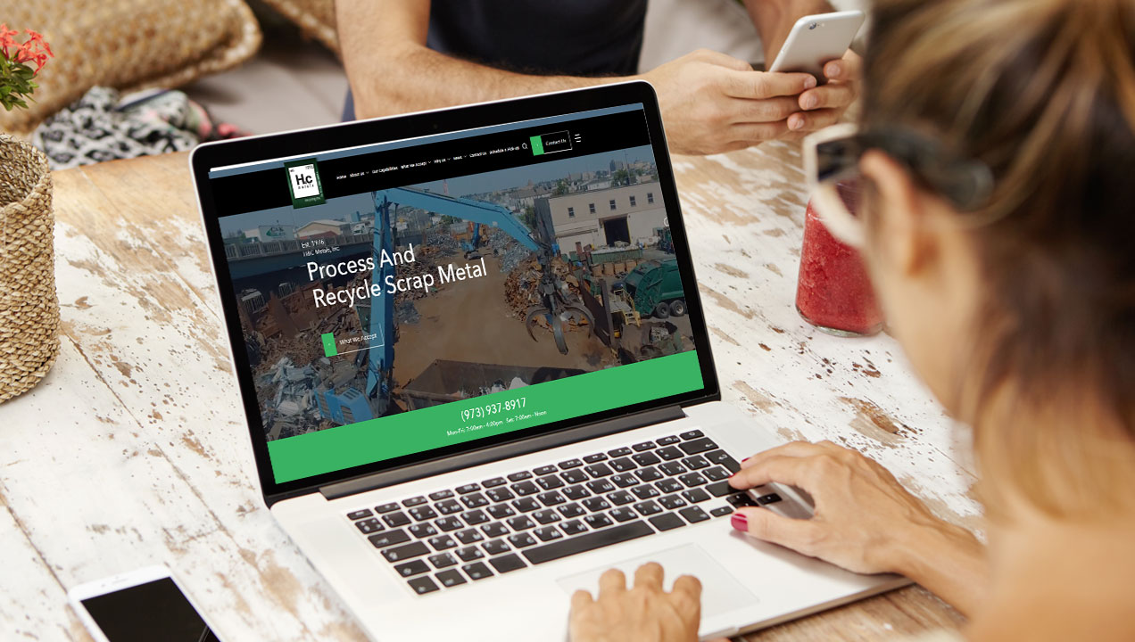 H&C Metals WordPress Website Redesign