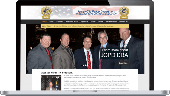 Jersey City Police Dept DBA Organic SEO Nonprofit