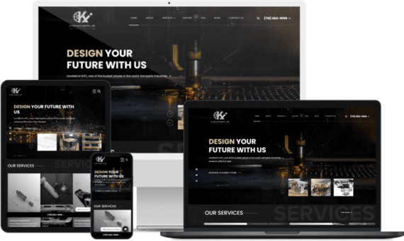 Kemperle Industries Web Design Custom Website